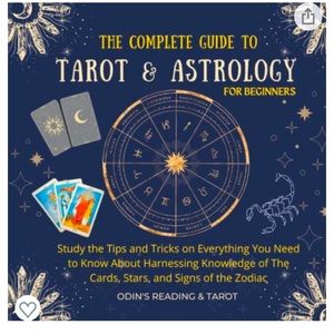 The Complete Guide To Tarot & Astrology for Beginners book ✨